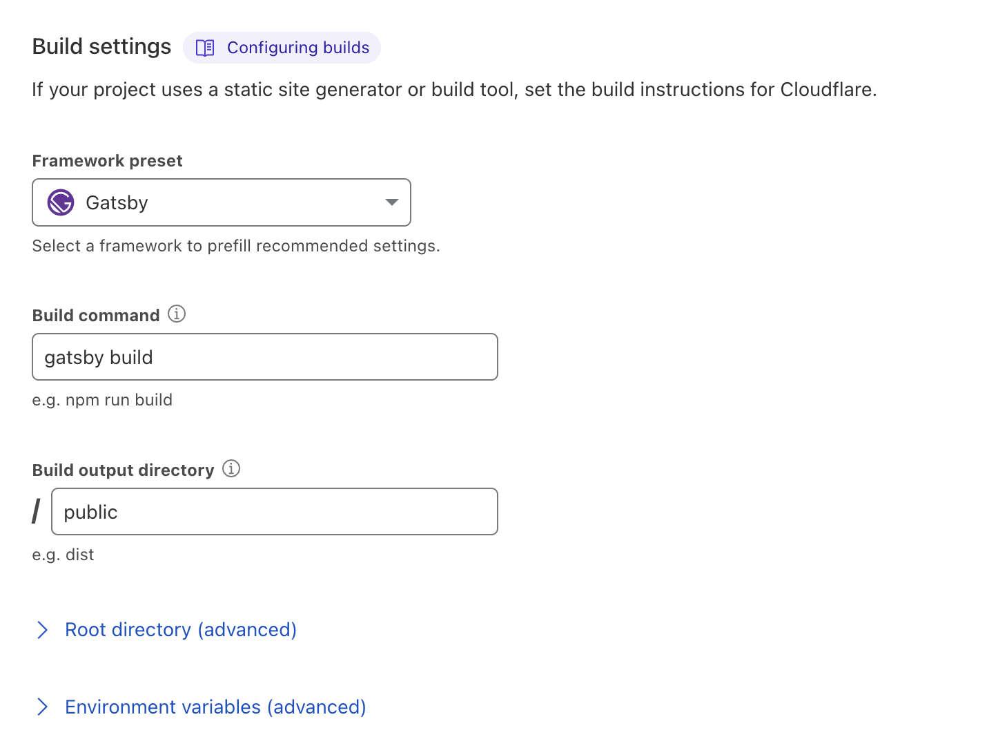 build-setting