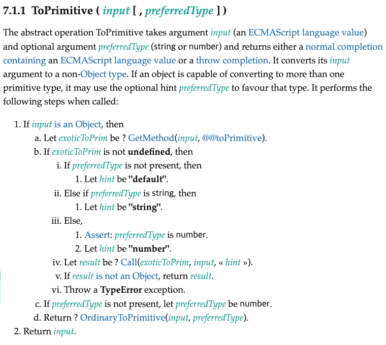 ToPrimitive specification