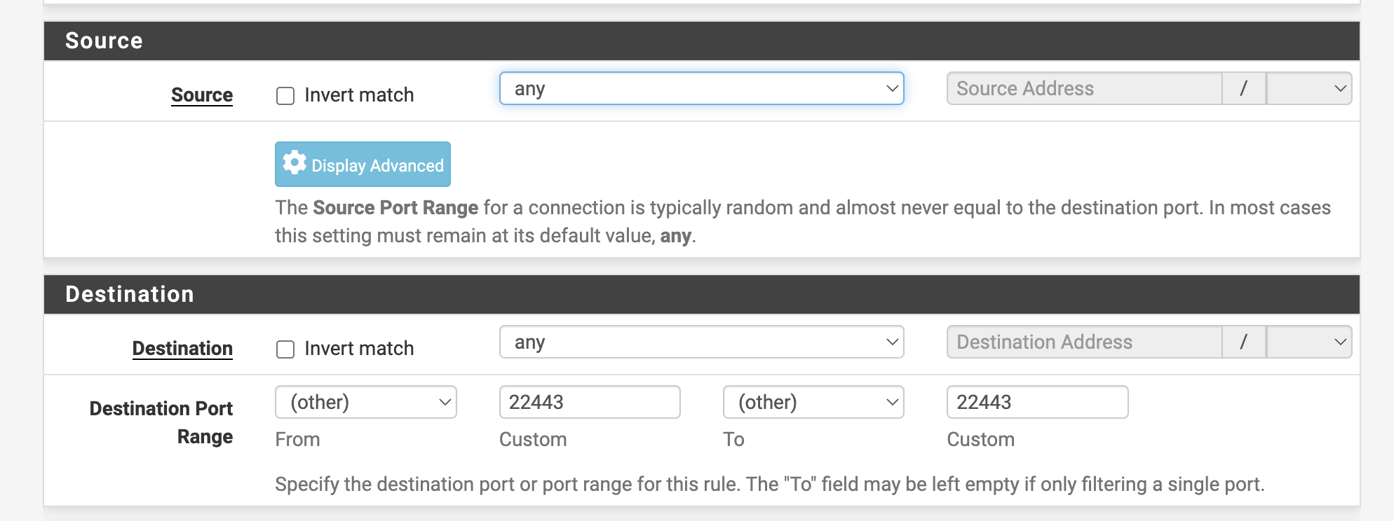 ssh firewall